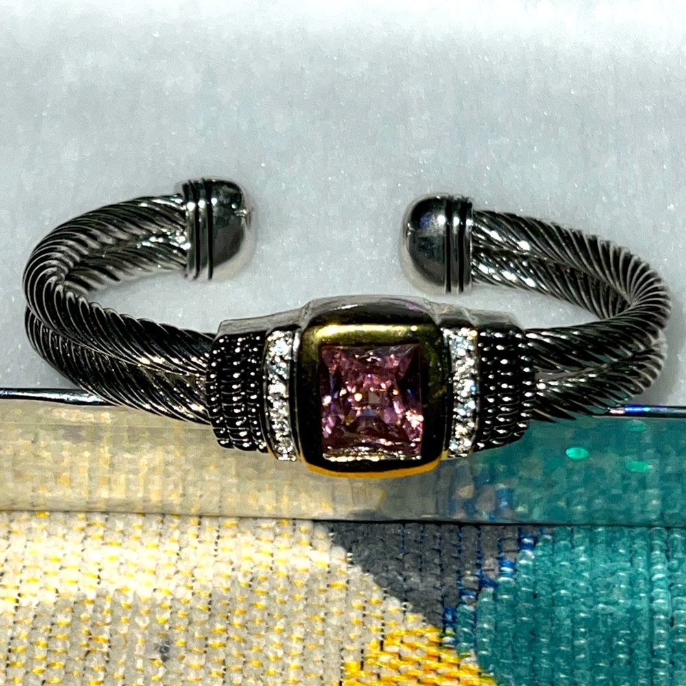 Chunky Vintage Silver Bangle😍